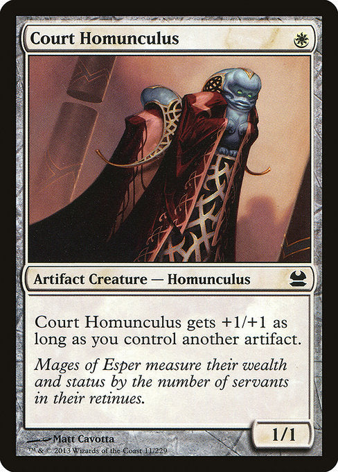 Court Homunculus [Modern Masters] - Evolution TCG