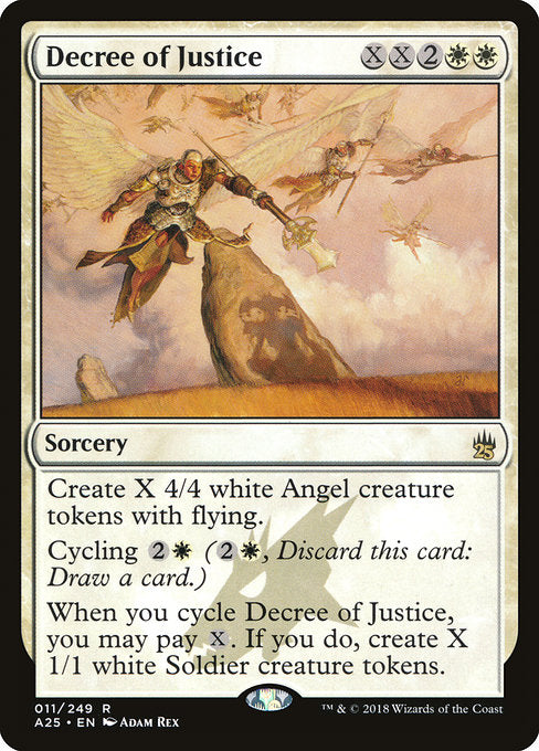 Decree of Justice [Masters 25] - Evolution TCG