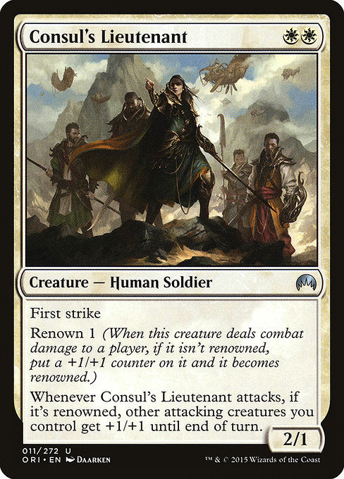 Consul's Lieutenant [Magic Origins] - Evolution TCG