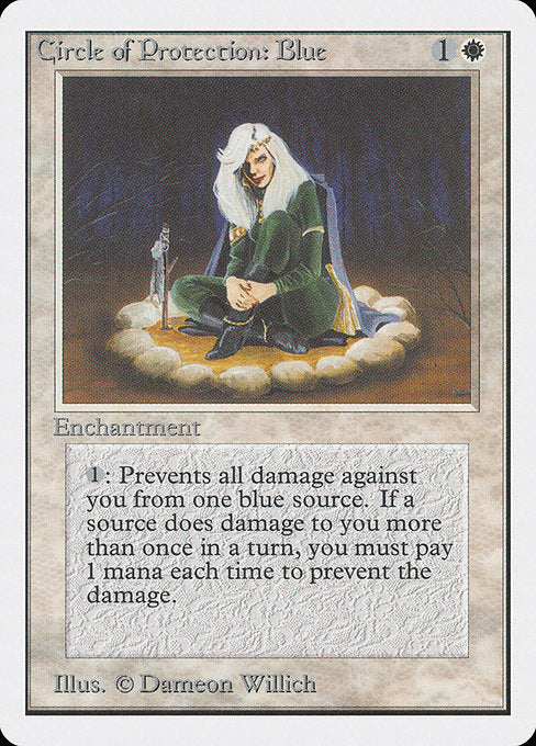 Circle of Protection: Blue [Unlimited Edition] - Evolution TCG
