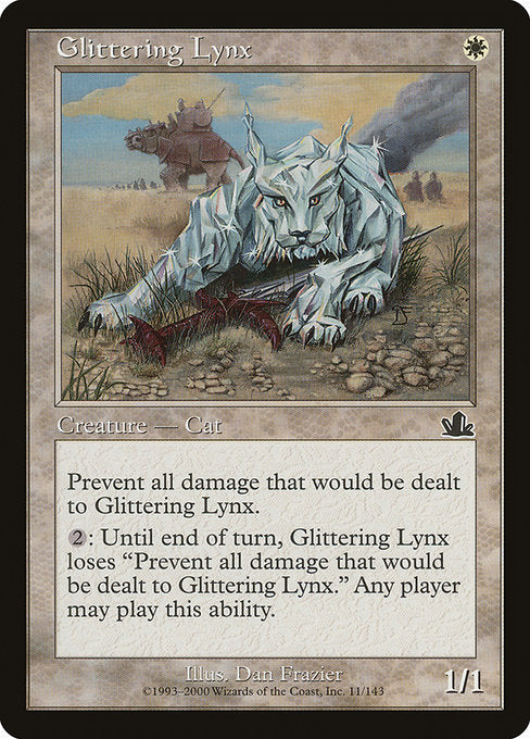 Glittering Lynx [Prophecy] - Evolution TCG