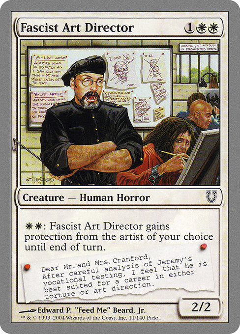 Fascist Art Director [Unhinged] - Evolution TCG