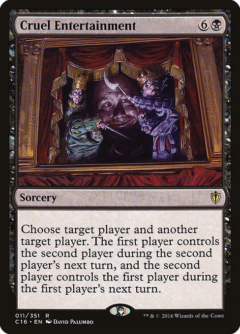 Cruel Entertainment [Commander 2016] - Evolution TCG