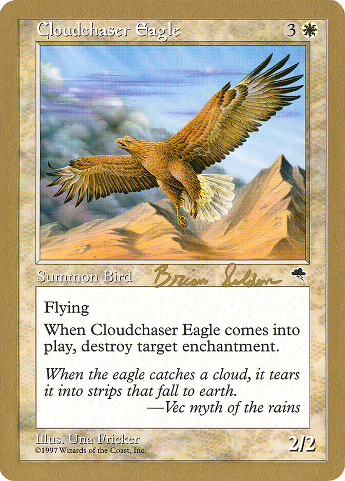 Cloudchaser Eagle (Brian Selden) [World Championship Decks 1998] - Evolution TCG