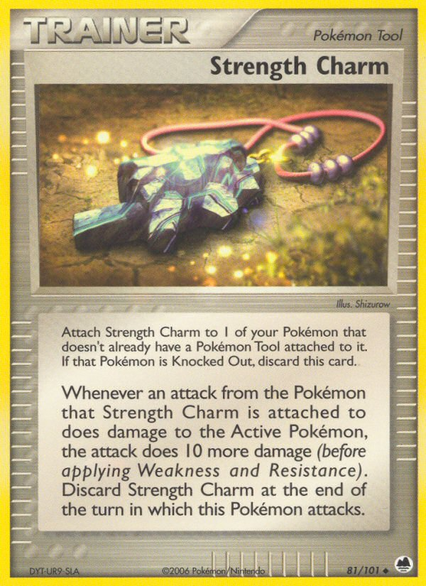Strength Charm (81/101) [EX: Dragon Frontiers] - Evolution TCG