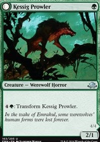 Kessig Prowler // Sinuous Predator [Eldritch Moon] - Evolution TCG