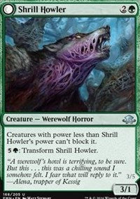 Shrill Howler // Howling Chorus [Eldritch Moon] - Evolution TCG