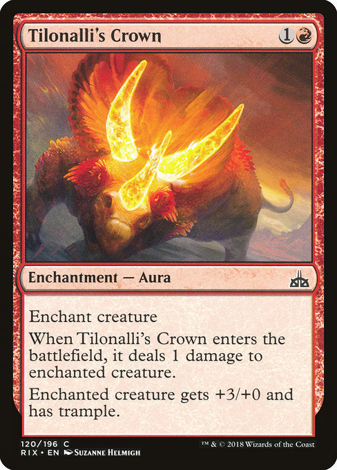 Tilonalli's Crown [Rivals of Ixalan] - Evolution TCG