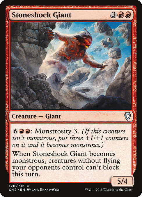 Stoneshock Giant [Commander Anthology Volume II] - Evolution TCG