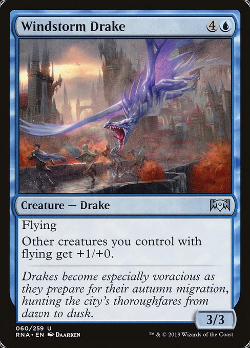 Windstorm Drake [Ravnica Allegiance] - Evolution TCG