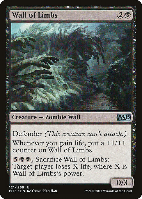 Wall of Limbs [Magic 2015] - Evolution TCG