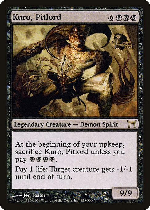 Kuro, Pitlord [Champions of Kamigawa] - Evolution TCG