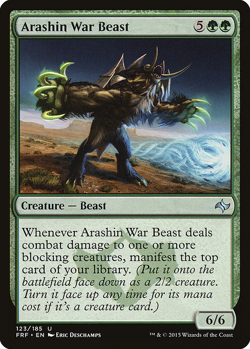 Arashin War Beast [Fate Reforged] - Evolution TCG