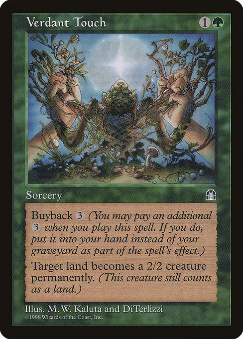 Verdant Touch [Stronghold] - Evolution TCG