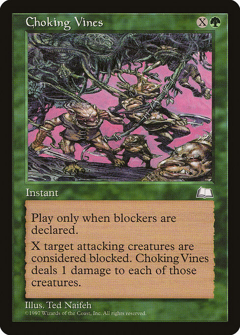 Choking Vines [Weatherlight] - Evolution TCG