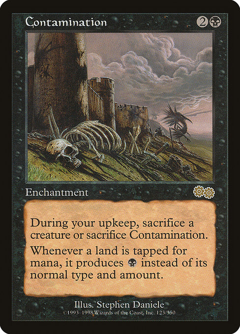 Contamination [Urza's Saga] - Evolution TCG