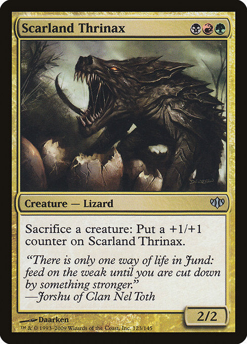 Scarland Thrinax [Conflux] - Evolution TCG