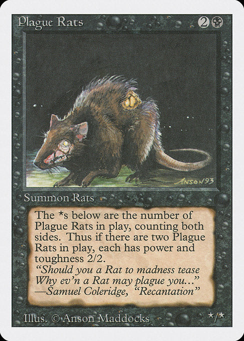 Plague Rats [Revised Edition] - Evolution TCG