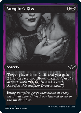 Vampire's Kiss [Innistrad: Double Feature] - Evolution TCG