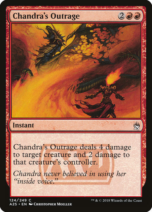 Chandra's Outrage [Masters 25] - Evolution TCG