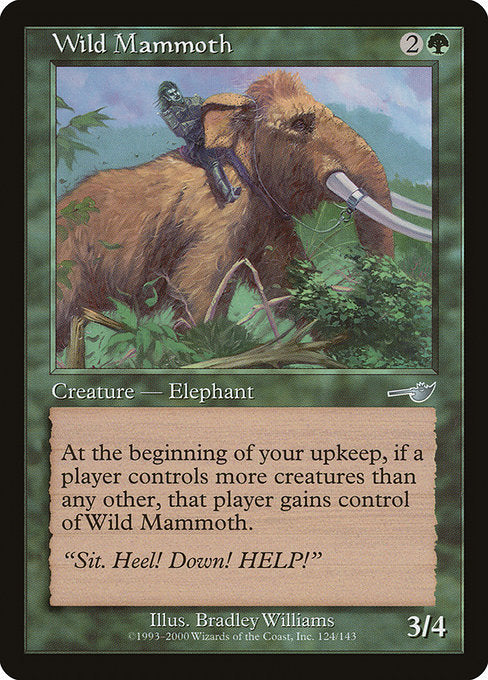 Wild Mammoth [Nemesis] - Evolution TCG