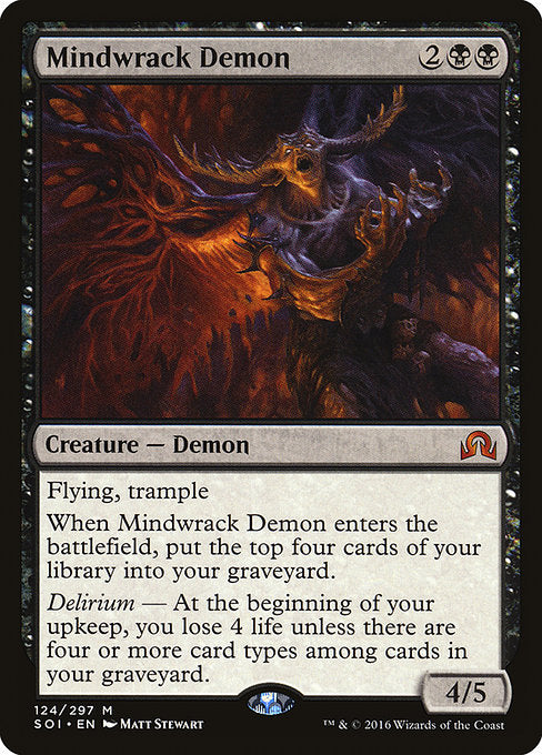 Mindwrack Demon [Shadows over Innistrad] - Evolution TCG