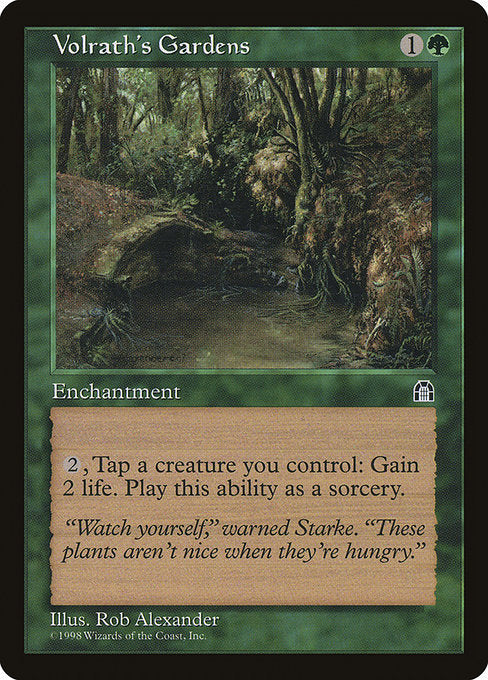 Volrath's Gardens [Stronghold] - Evolution TCG