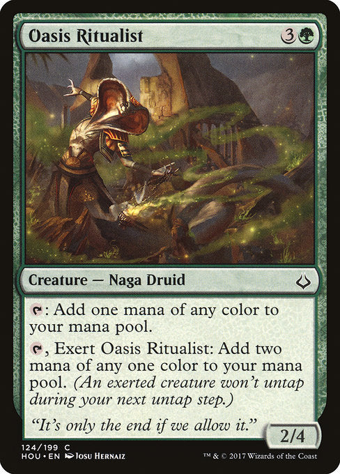 Oasis Ritualist [Hour of Devastation] - Evolution TCG