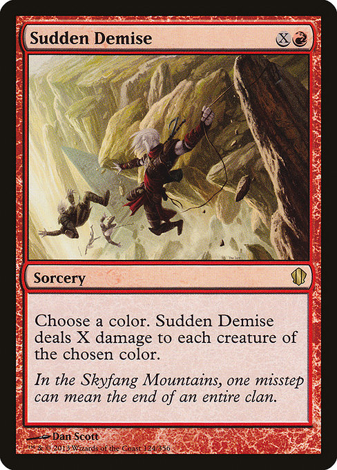 Sudden Demise [Commander 2013] - Evolution TCG