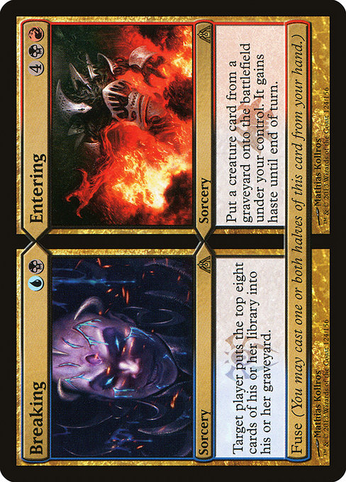Breaking // Entering [Dragon's Maze] - Evolution TCG