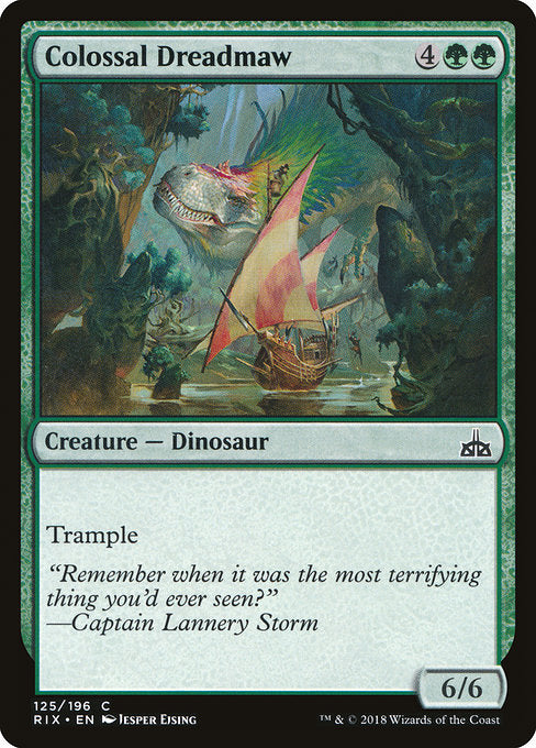 Colossal Dreadmaw [Rivals of Ixalan] - Evolution TCG