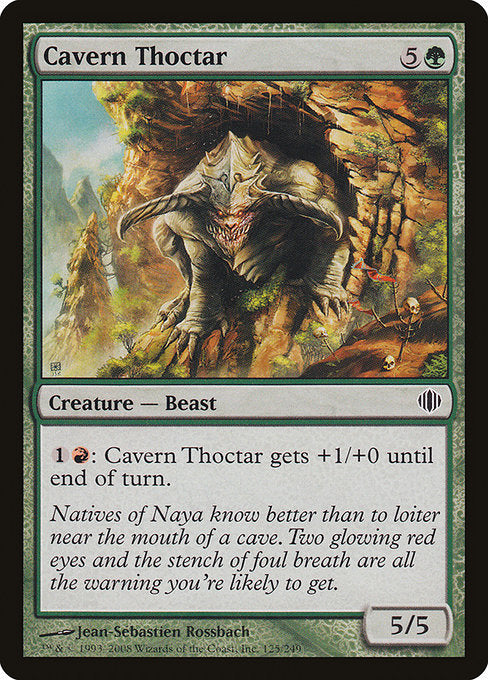 Cavern Thoctar [Shards of Alara] - Evolution TCG