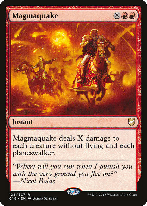 Magmaquake [Commander 2018] - Evolution TCG