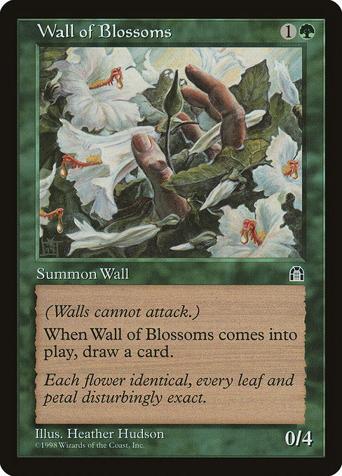 Wall of Blossoms [Stronghold] - Evolution TCG
