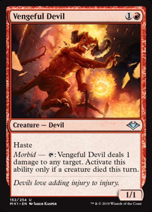 Vengeful Devil [Modern Horizons] - Evolution TCG