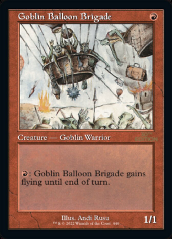 Goblin Balloon Brigade (Retro) [30th Anniversary Edition] - Evolution TCG