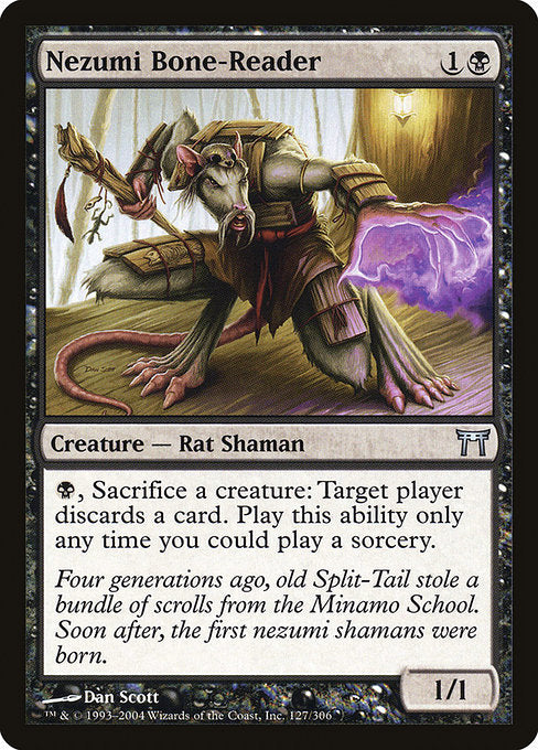 Nezumi Bone-Reader [Champions of Kamigawa] - Evolution TCG