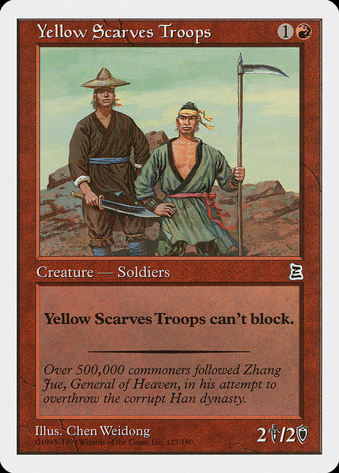 Yellow Scarves Troops [Portal Three Kingdoms] - Evolution TCG