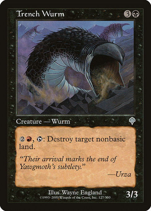 Trench Wurm [Invasion] - Evolution TCG