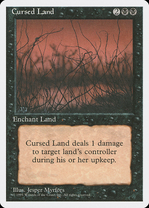 Cursed Land [Fourth Edition] - Evolution TCG