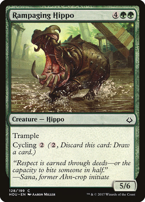 Rampaging Hippo [Hour of Devastation] - Evolution TCG