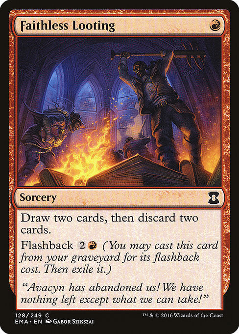 Faithless Looting [Eternal Masters] - Evolution TCG