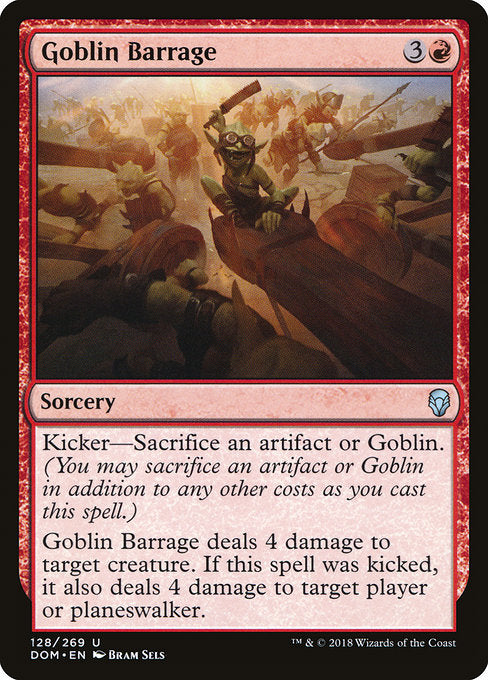 Goblin Barrage [Dominaria] - Evolution TCG