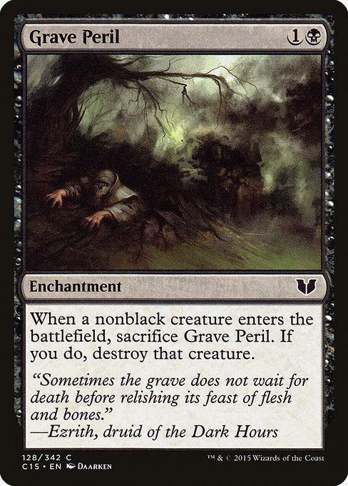 Grave Peril [Commander 2015] - Evolution TCG