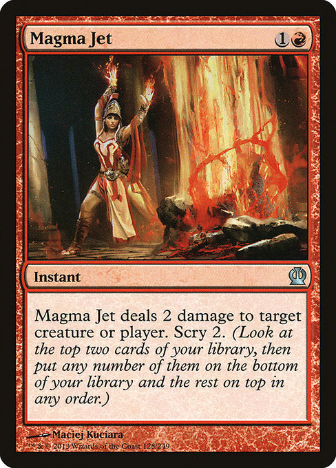 Magma Jet [Theros] - Evolution TCG