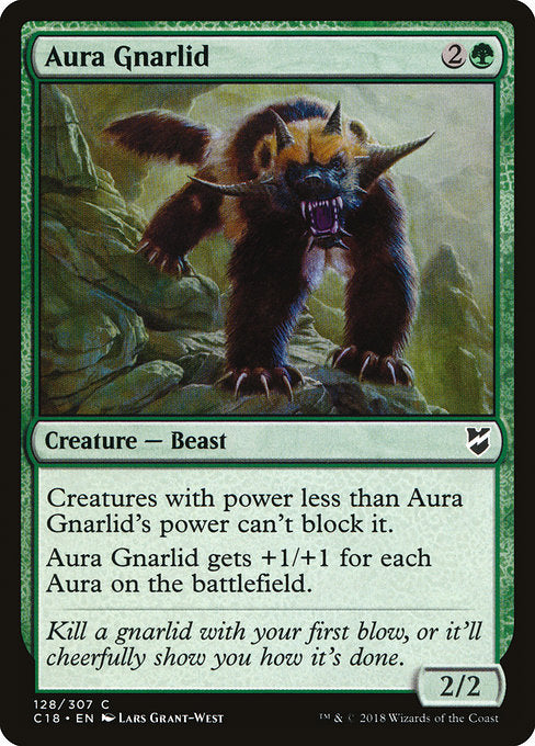 Aura Gnarlid [Commander 2018] - Evolution TCG