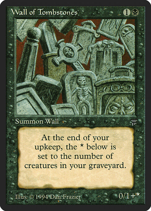 Wall of Tombstones [Legends] - Evolution TCG