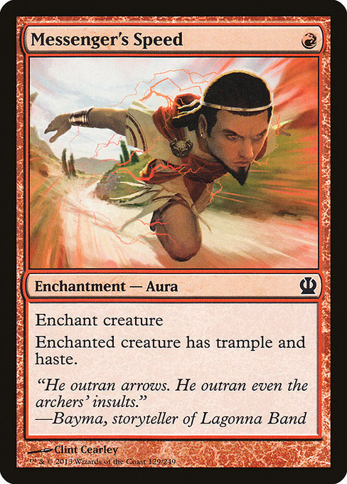 Messenger's Speed [Theros] - Evolution TCG