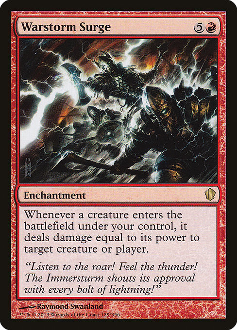 Warstorm Surge [Commander 2013] - Evolution TCG