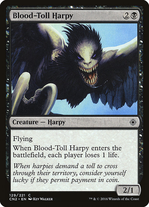 Blood-Toll Harpy [Conspiracy: Take the Crown] - Evolution TCG